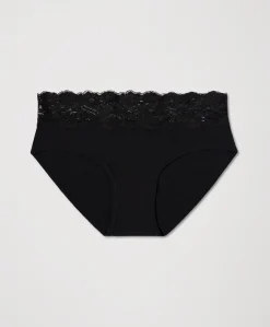 Organic Lace Waist Brief