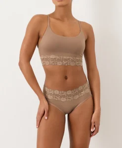 Organic Lace Waist Brief