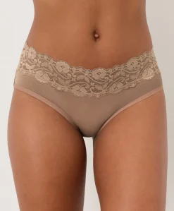 Organic Lace Waist Brief