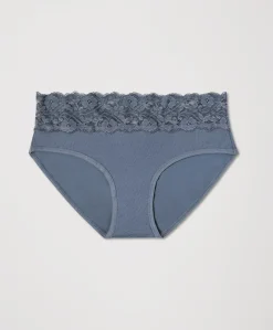 Organic Lace Waist Brief