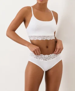 Organic Lace Waist Brief