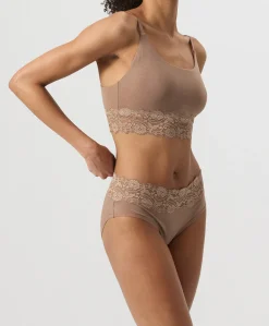 Organic Lace Waist Brief