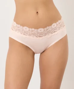 Organic Lace Waist Brief
