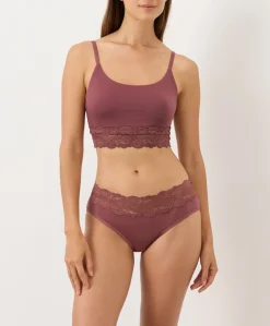 Organic Lace Waist Brief