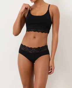 Organic Lace Waist Brief