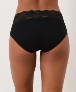 Organic Lace Waist Brief