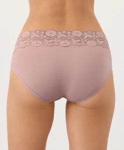 Organic Lace Waist Brief 3-Pack