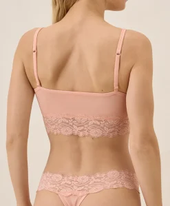 Organic Lace Waist Thong