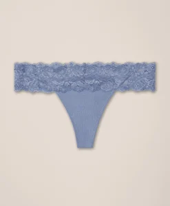Organic Lace Waist Thong