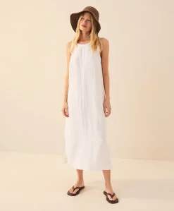 Organic Linen Easy Tank Dress