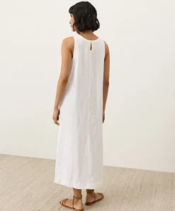 Organic Linen Easy Tank Dress