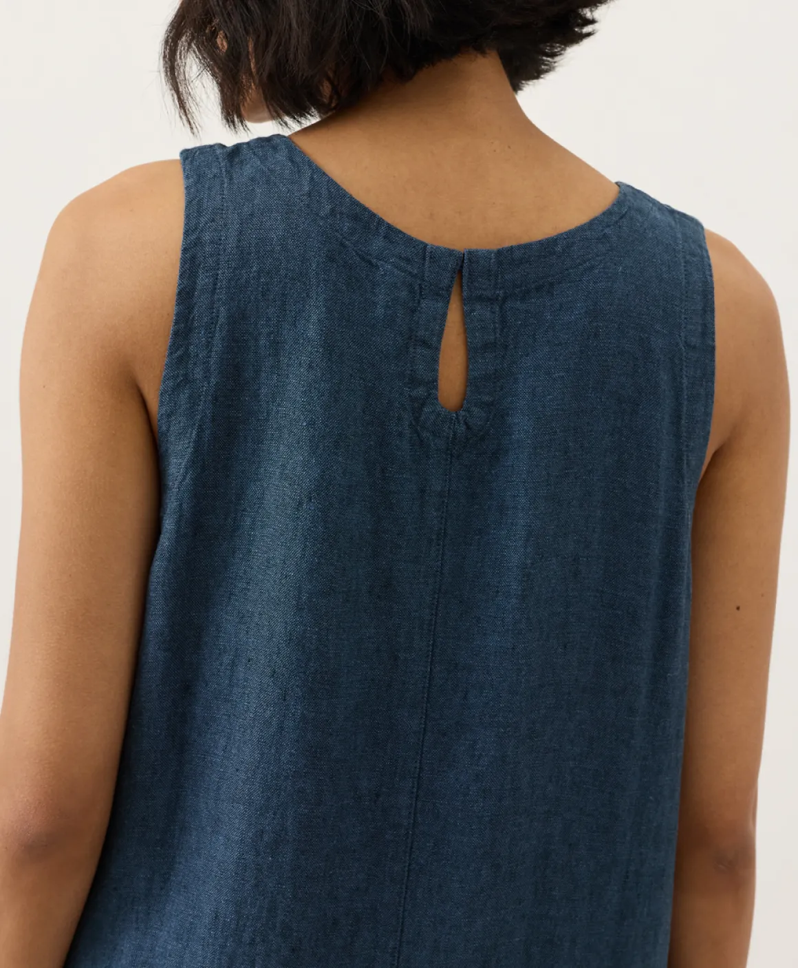 Organic Linen Easy Tank Dress