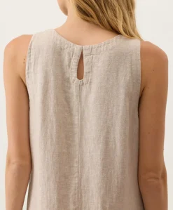 Organic Linen Easy Tank Dress