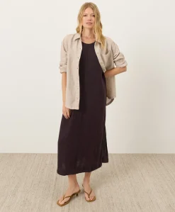 Organic Linen Easy Tank Dress