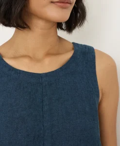 Organic Linen Easy Tank Dress