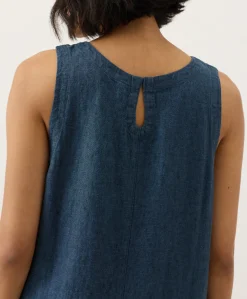 Organic Linen Easy Tank Dress