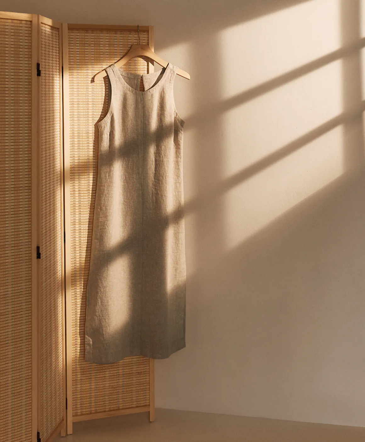 Organic Linen Easy Tank Dress