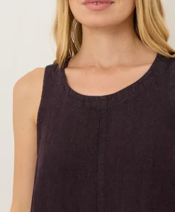 Organic Linen Easy Tank Dress