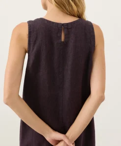 Organic Linen Easy Tank Dress