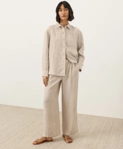 Organic Linen Easy Trouser Pant