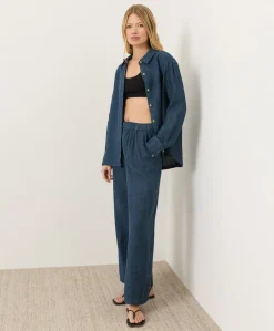 Organic Linen Easy Trouser Pant