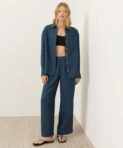 Organic Linen Easy Trouser Pant