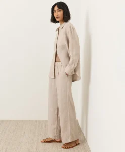 Organic Linen Easy Trouser Pant