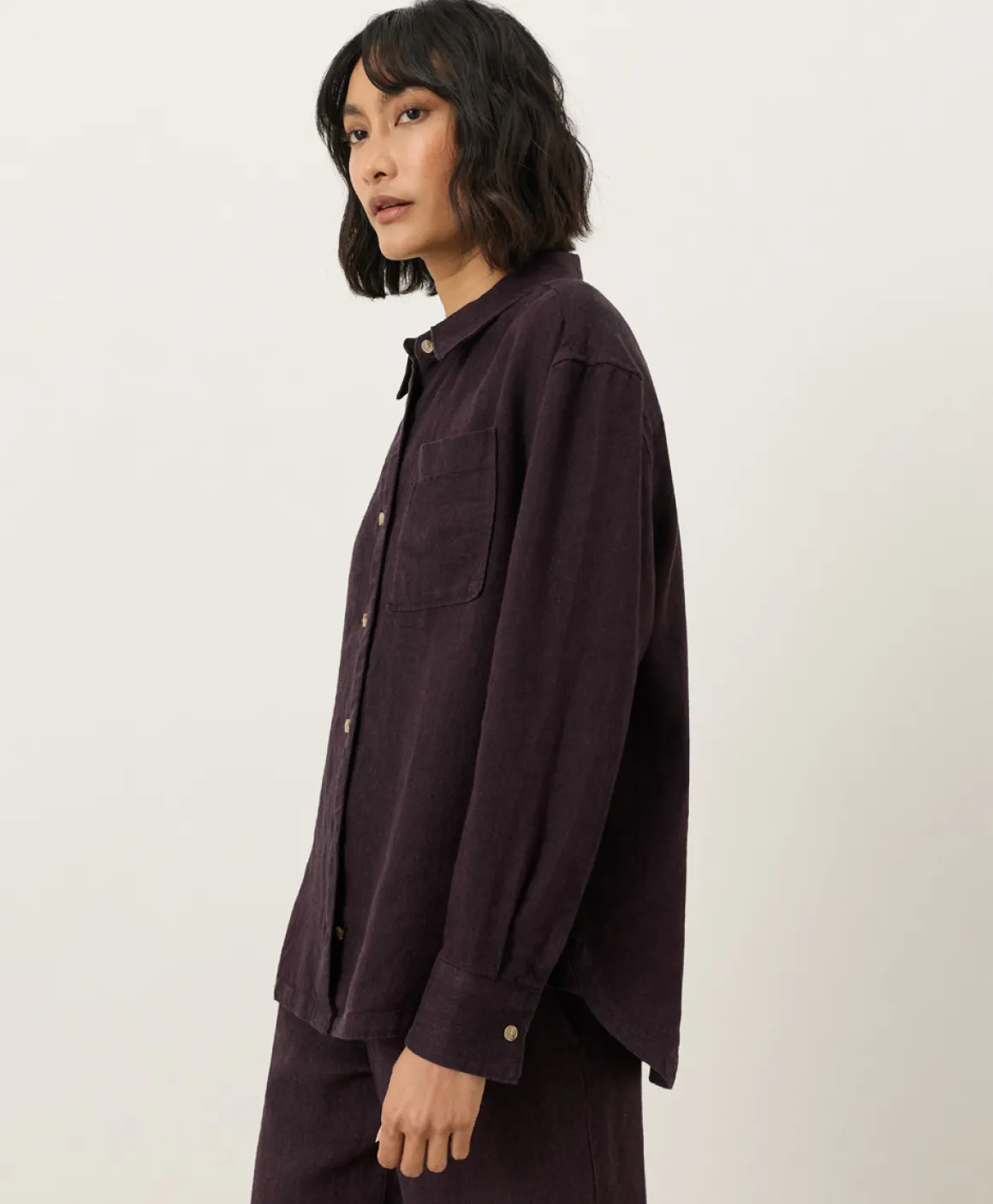 Organic Linen Relaxed Shirt