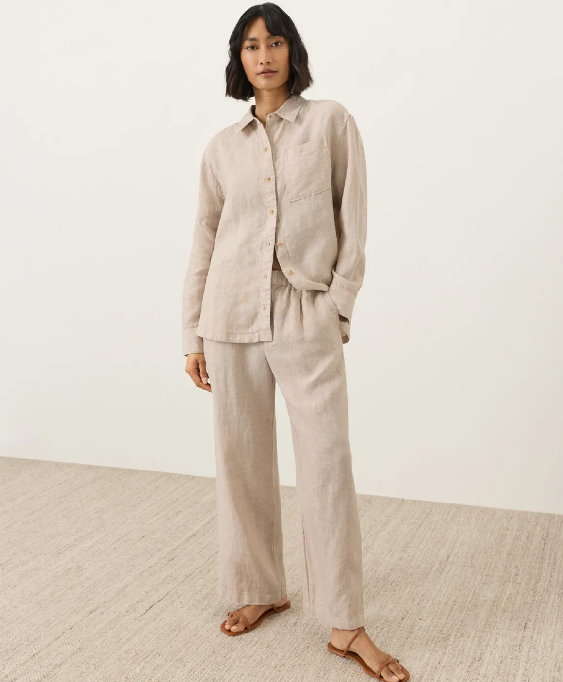 Organic Linen Relaxed Shirt