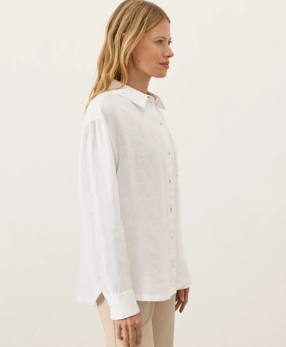 Organic Linen Relaxed Shirt