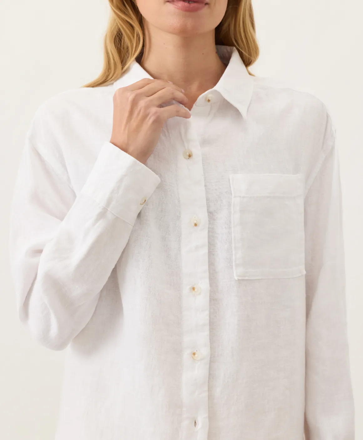 Organic Linen Relaxed Shirt