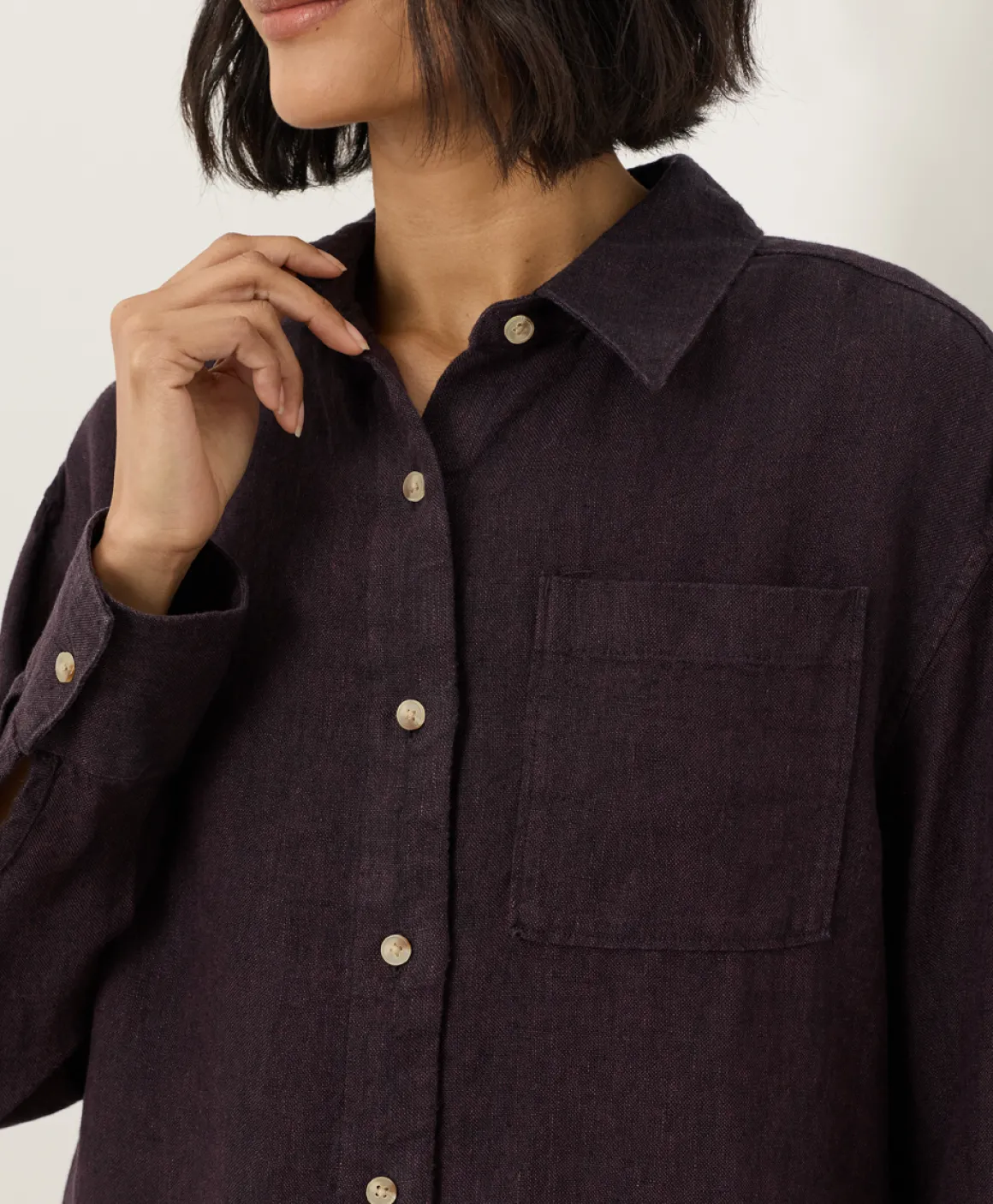 Organic Linen Relaxed Shirt