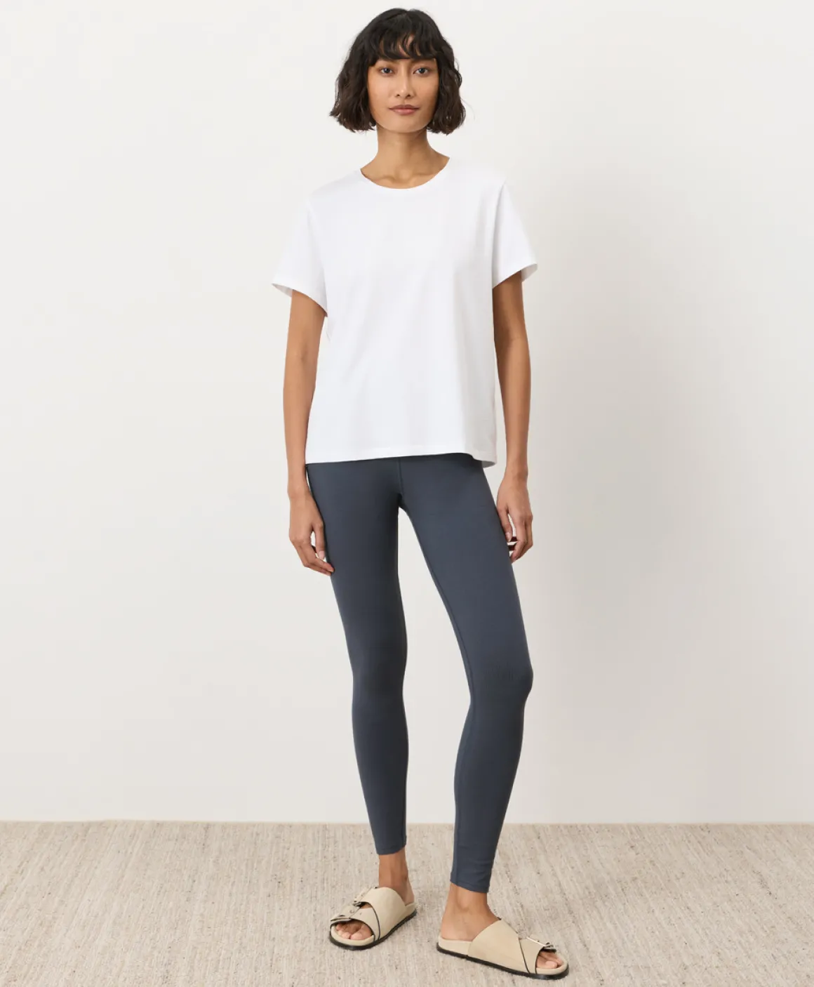 Organic Luxe Essential Crewneck Tee