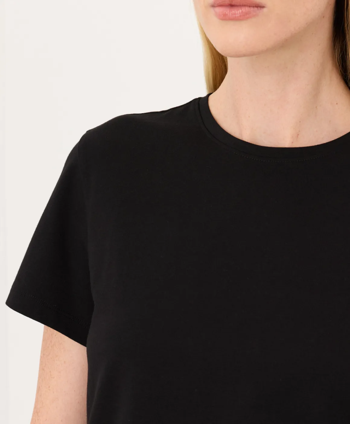 Organic Luxe Essential Crewneck Tee