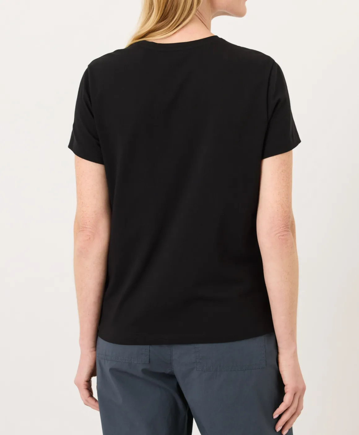 Organic Luxe Essential Crewneck Tee