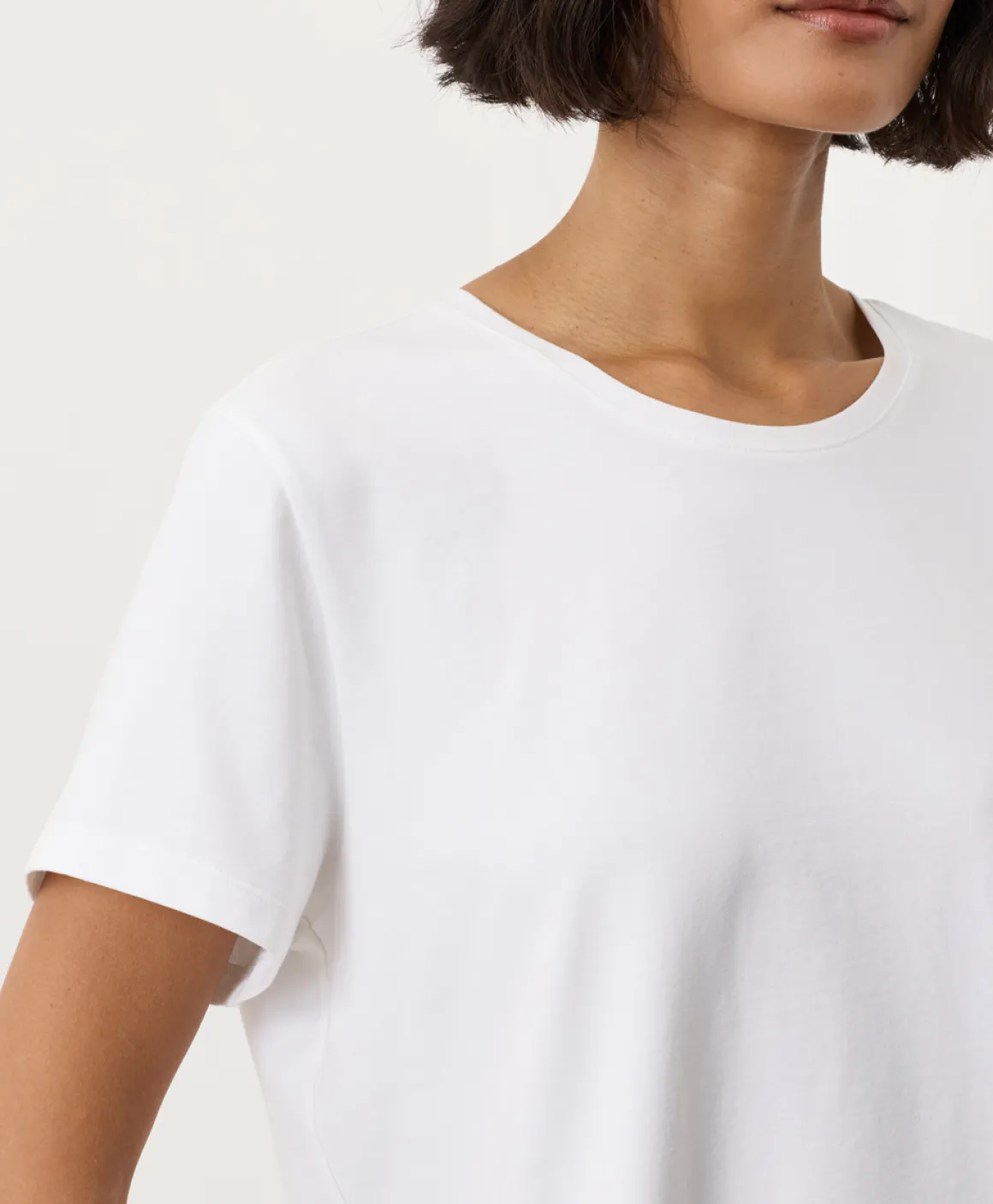 Organic Luxe Essential Crewneck Tee