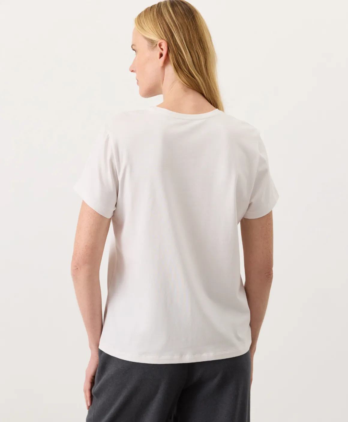 Organic Luxe Essential Crewneck Tee
