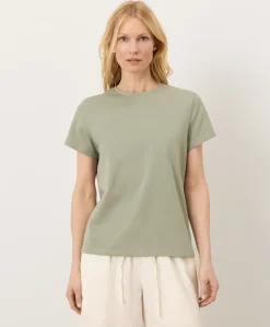 Organic Luxe Essential Crewneck Tee