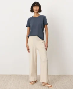 Organic Luxe Essential Crewneck Tee