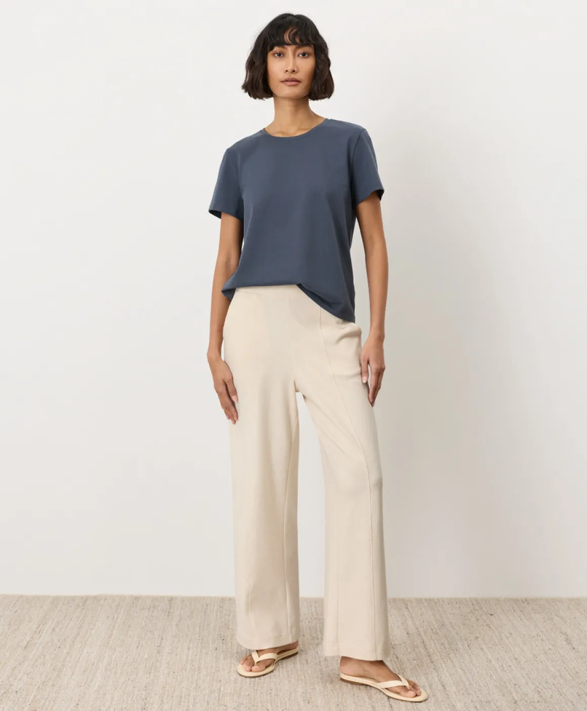 Organic Luxe Essential Crewneck Tee
