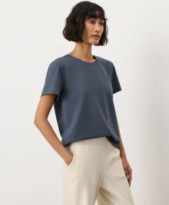 Organic Luxe Essential Crewneck Tee
