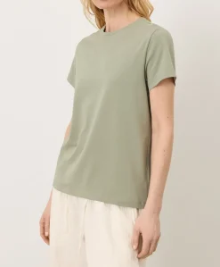 Organic Luxe Essential Crewneck Tee