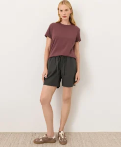 Organic Luxe Essential Crewneck Tee