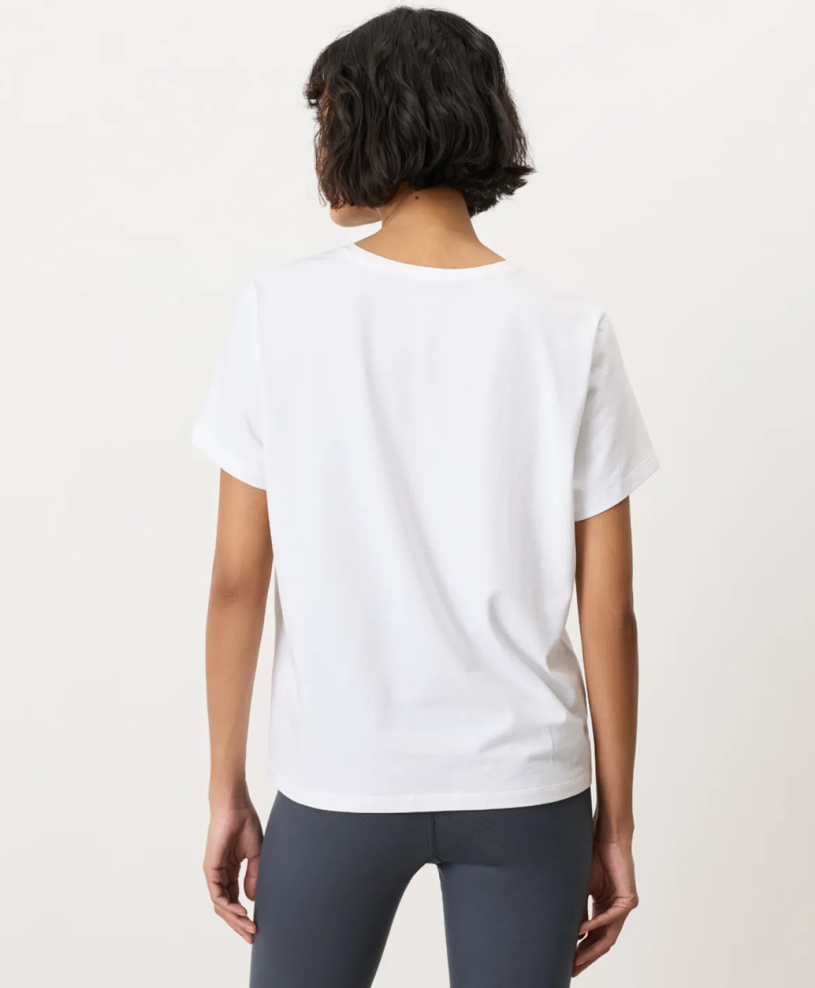 Organic Luxe Essential Crewneck Tee