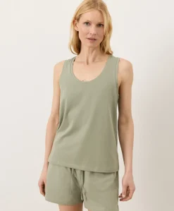 Organic Luxe Essential Scoop Neck Tank