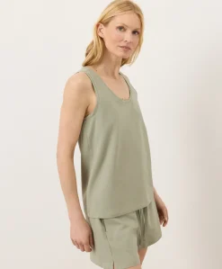 Organic Luxe Essential Scoop Neck Tank