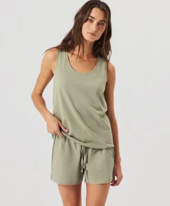 Organic Luxe Essential Scoop Neck Tank