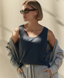 Organic Luxe Essential Scoop Neck Tank