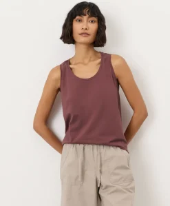 Organic Luxe Essential Scoop Neck Tank