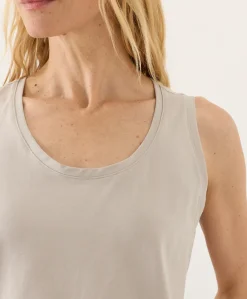 Organic Luxe Essential Scoop Neck Tank